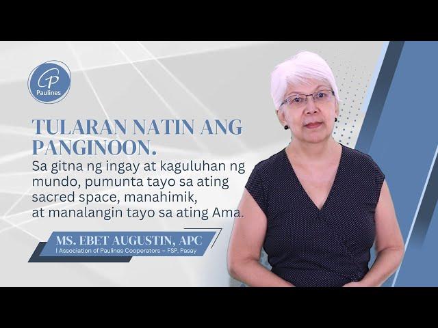 Mabuting Balita l Enero 10, 2025 – Biyernes Kasunod ng Pagpapakita ng Panginoon