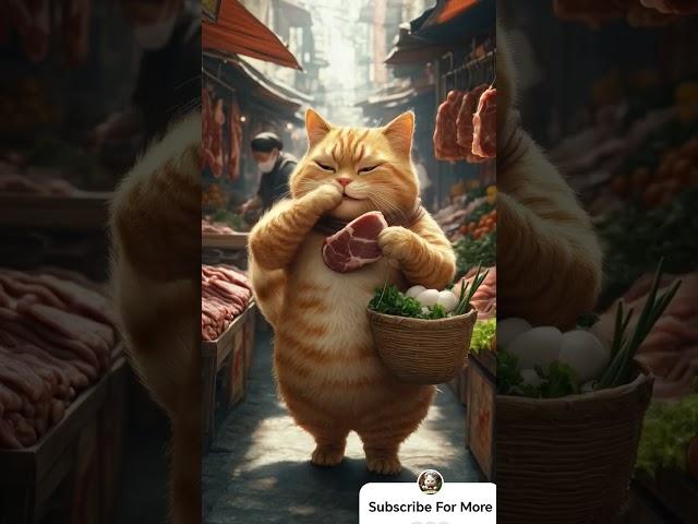 Meow meow chef so cute and funny #cat #meowchef #funny #cutecat #cutechef