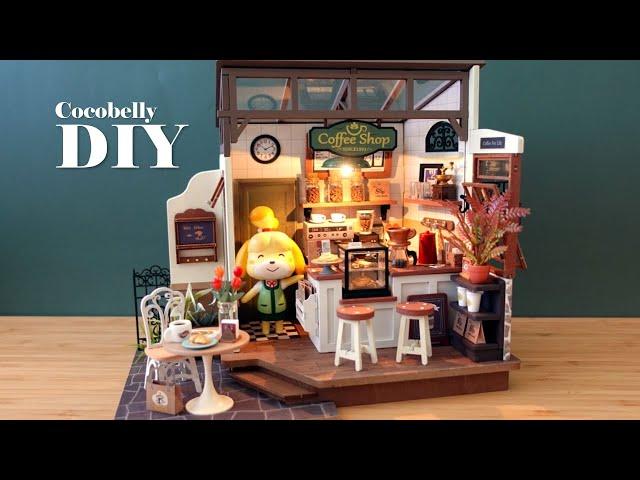 Coffee Shop with DIY Figures | Miniature Dollhouse Crafts | ELEGOO Mars 5 Ultra