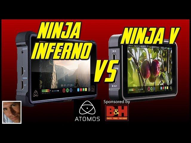 Atomos Ninja Inferno vs Ninja V | HDMI Recorder Buyers Guide