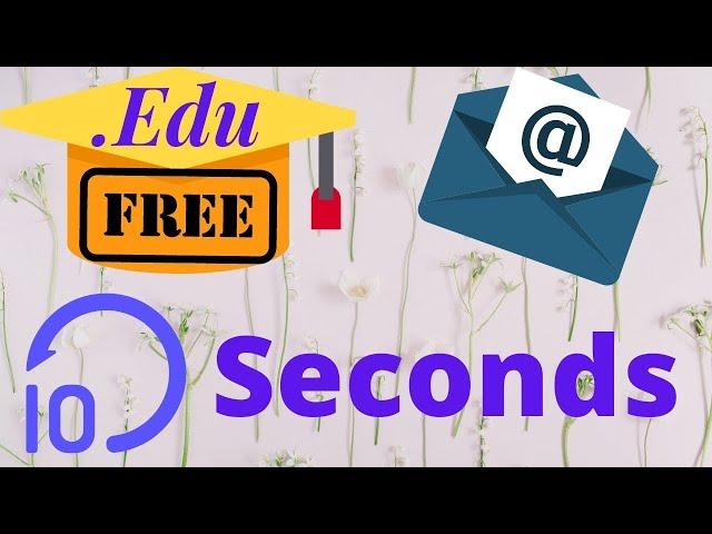 What is edu mail | How to get free edu mail 2024 | Get free temp edu mail in 2 minutes | 2024