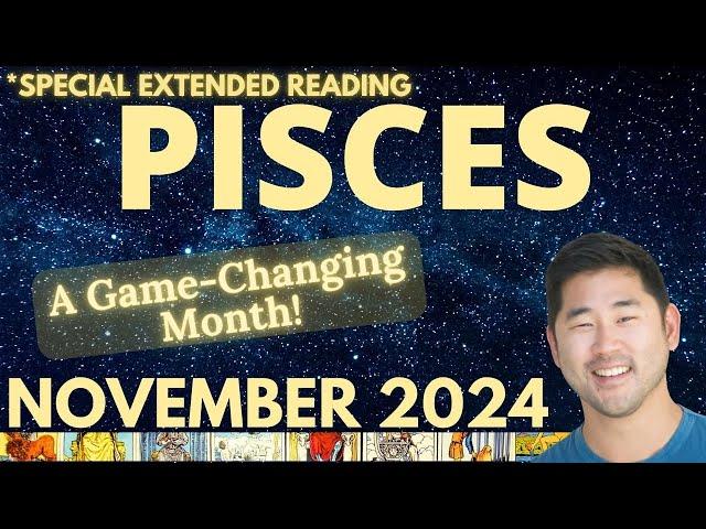 Pisces November 2024 - THIS IS HUGE! RARE SYNCHRONICITIES POWER YOUR MONTH! 