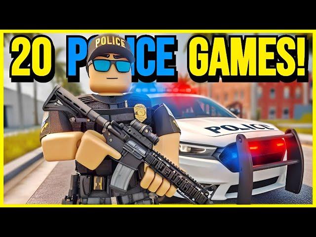 Top 20 BEST Police Games on Roblox [2025]