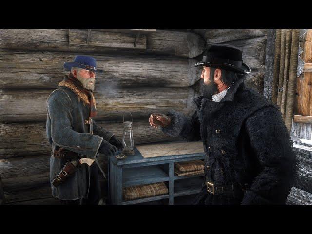 Hidden dialogue, proving that Dutch went crazy from the very beginning