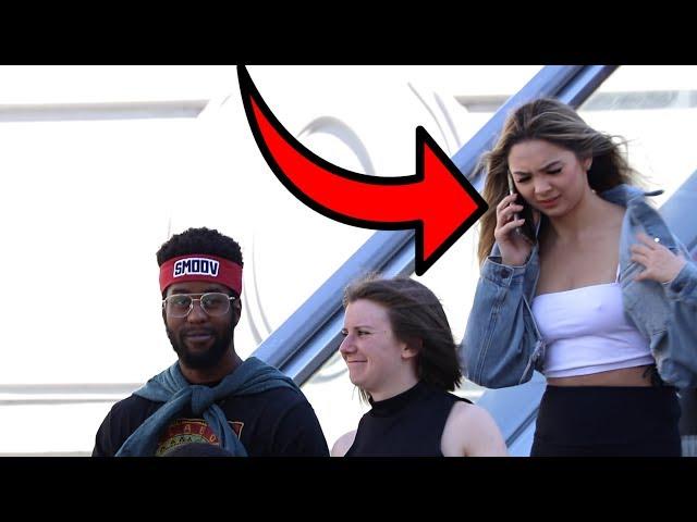 AWKWARD PHONE CALLS ON THE ESCALATOR 4!!