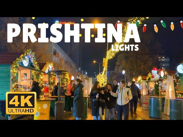 Prishtina December Lights, City Cabins Vere n'Dimer