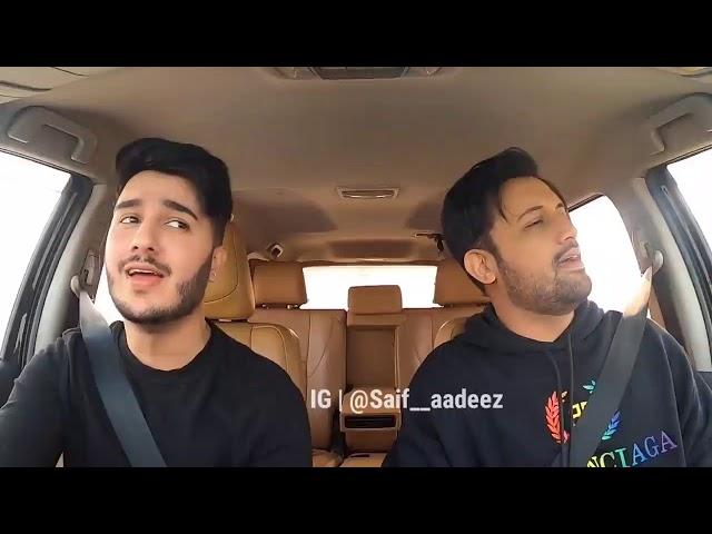 Atif Aslam and Shahveer Jafry singing Together | Kadi Te Hans Bol Ve