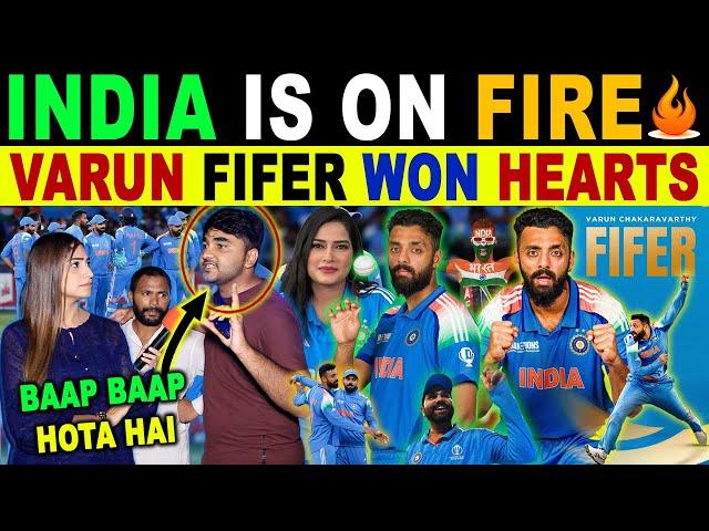 INDIA IS ON FIRE | VARUN 5 WKTS, WON INDIA | INDIA VS NZ | PUBLIC REACTION ON INDIA BEAT NZ