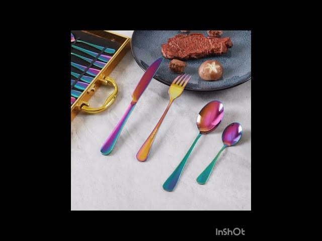 High-end tableware 24 piece set#everyone #music