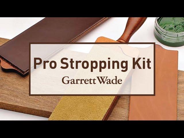 Sharpening a Knife with the Garrett Wade Professional Stropping Kit