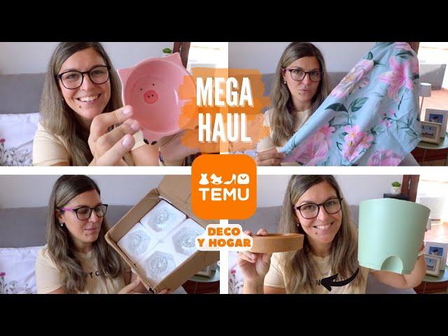 Mega HAUL TEMU Deco y Hogar 2024 *Descuentos y Cupones*