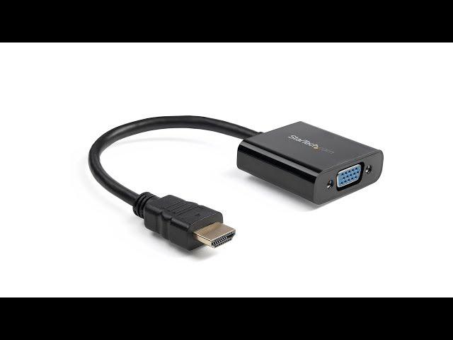 HDMI to VGA Adapter Converter - HD2VGAE2 | StarTech.com