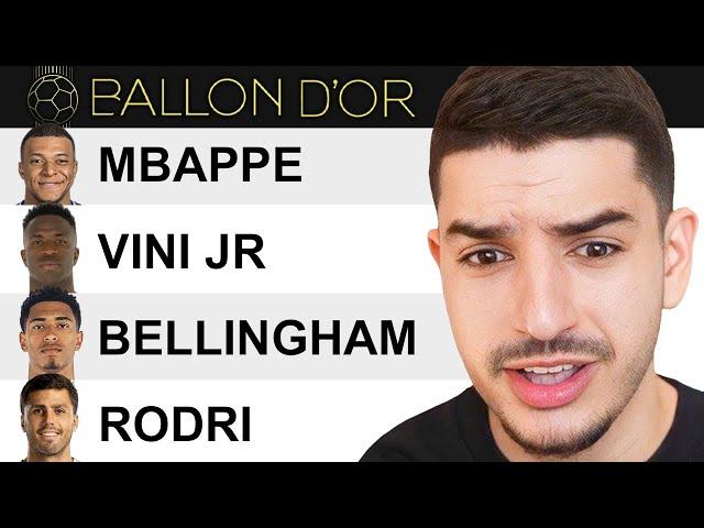 The 2024 Ballon d'Or Nominees Revealed! Who Should Win?