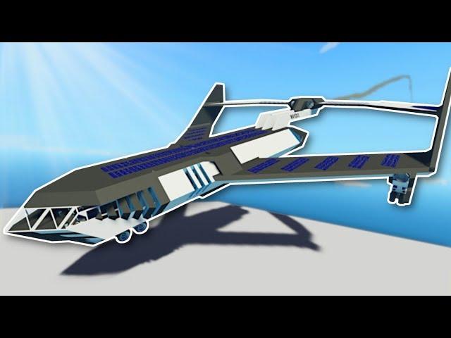 ELECTRIC PLANE CRASH LANDING! - Stormworks Multiplayer Gameplay - Plane Crash Survival