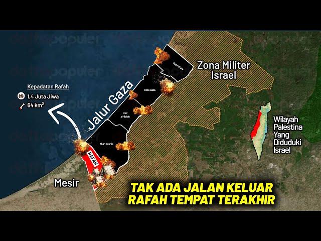 Kasihan,! Sampai Kapan Palestina Dibombardir.! Begini Kondisi Gaza Rafah Sekarang yg Dihancurkan.!