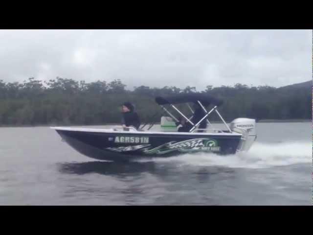 Tabs Bullshark with Honda 60hp Outboard