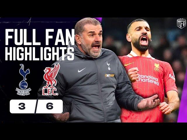 Liverpool SMASH SPURS & GO CLEAR! Tottenham 3-6 Liverpool Highlights