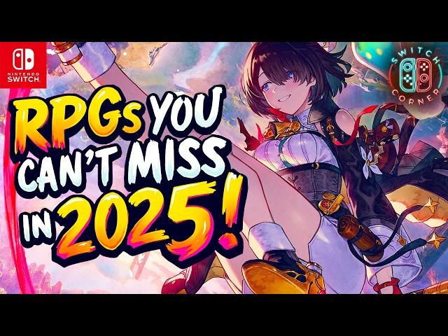 20 Must-Play RPGs on Nintendo Switch in 2025!