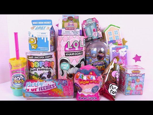 Jouets Surprises Poopsie Slime, Poupées LOL, Doorables, Mighty Beanz