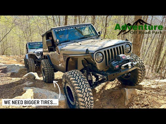 Jeep TJ’s vs. AOP | Adventure Offroad Park Is No Joke!