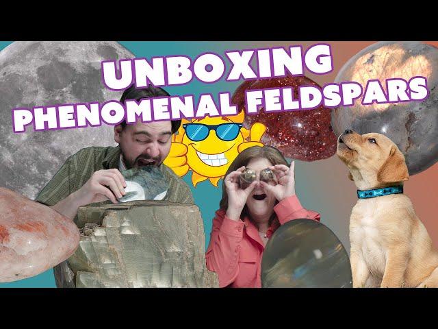 MOONSTONE, LABRADORITE & MORE | UNBOXING THE PHENOMENAL FELDSPARS