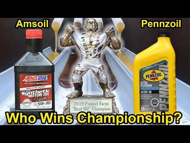 Amsoil or Pennzoil, which wins Championship? Let's find out!