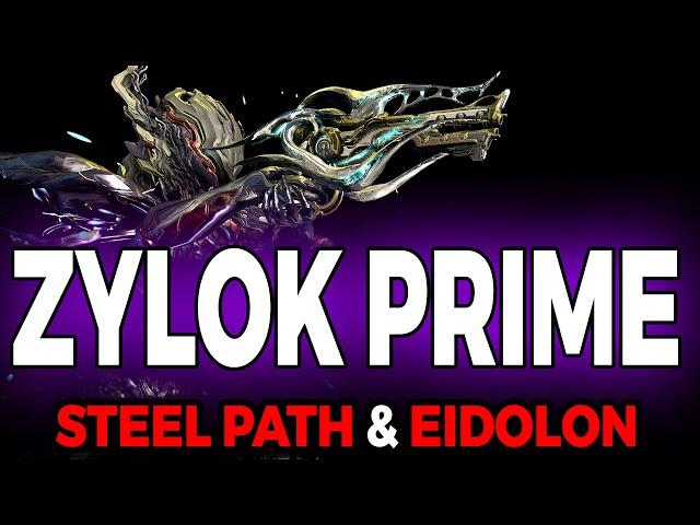 ZYLOK PRIME Build | Steel Path & Eidolon | WARFRAME (Incarnon Zylok Prime)