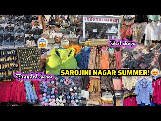 Sarojini Nagar Market Delhi | Friday Summer Collection | Latest Collection with Shop no. | Nishu