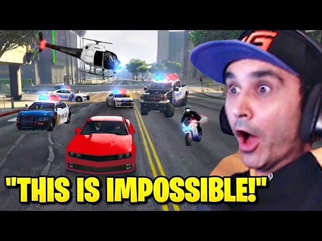 Summit1g's Most Challenging Police Chase vs 20 COPS! | ProdigyRP 2.0