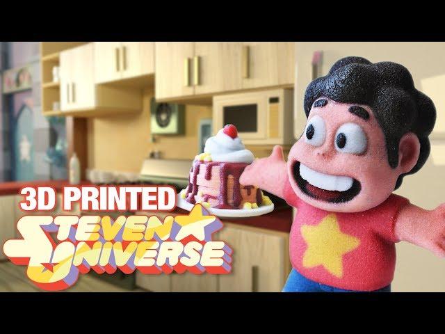 Steven Universe -  3D printing Steven and Together Breakfast!