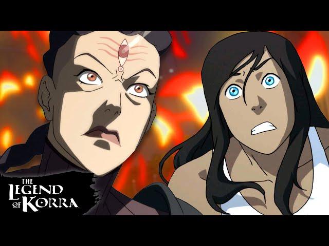 The Red Lotus Kidnaps Avatar Korra  Full Scene | The Legend of Korra