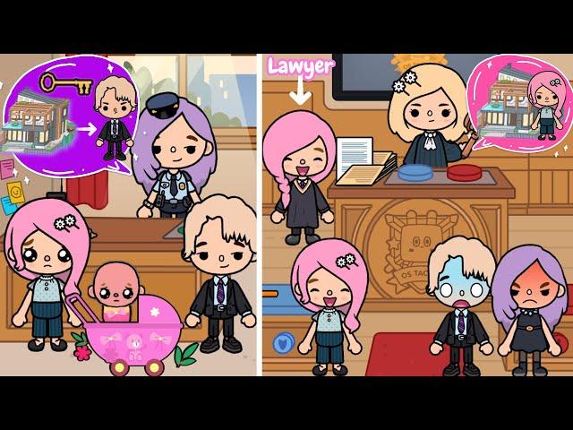 Stepmom Stole My Legacy, But I Became A Lawyer And Got It Back | Toca Life Story | Toca Boca