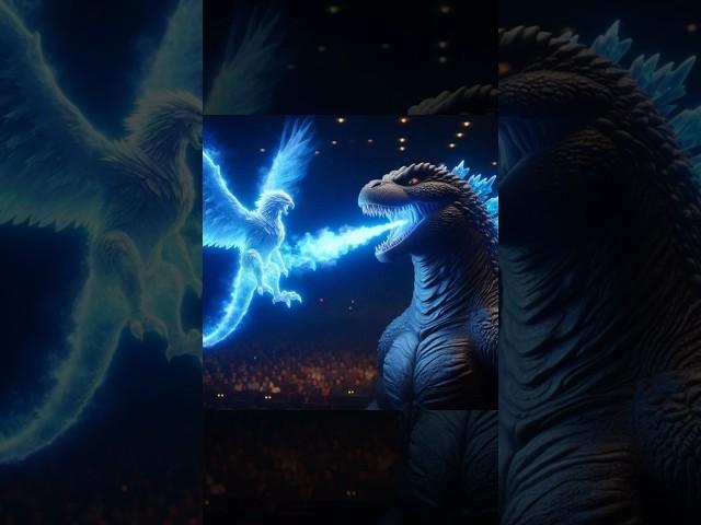 Godzilla vs. King Kong: Epic Showdown at America's Got Talent #trendingshort #monsterverse