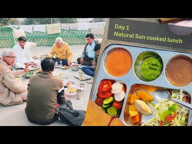 B. V. Chauhan और NDS फैमिली के साथ अपक्व भोजन