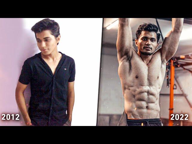 Ultimate 10 Years Body Transformation #Shorts