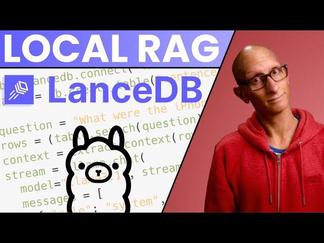 Ollama and LanceDB: The best combination for Local RAG?