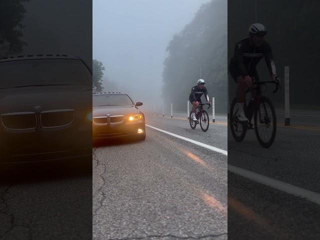 E90 Morning Fog drive