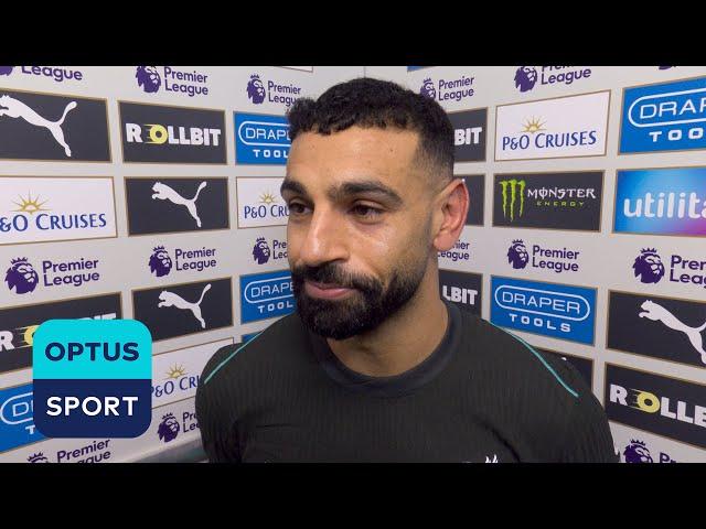 MOHAMED SALAH: 'Hopefully we can beat City' | Player of the match looks to go ELEVEN clear next week