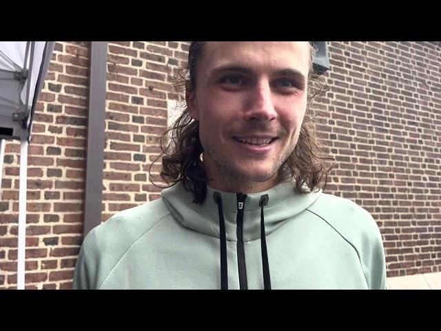 Geordie Beamish Talks About Wing the Pro Mile at The Penn Relays