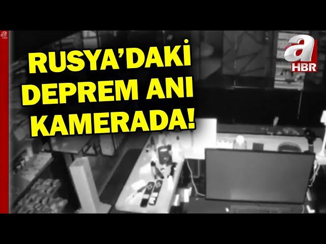 Rusya’da 7,2 büyüklüğünde deprem kamerada! | A Haber