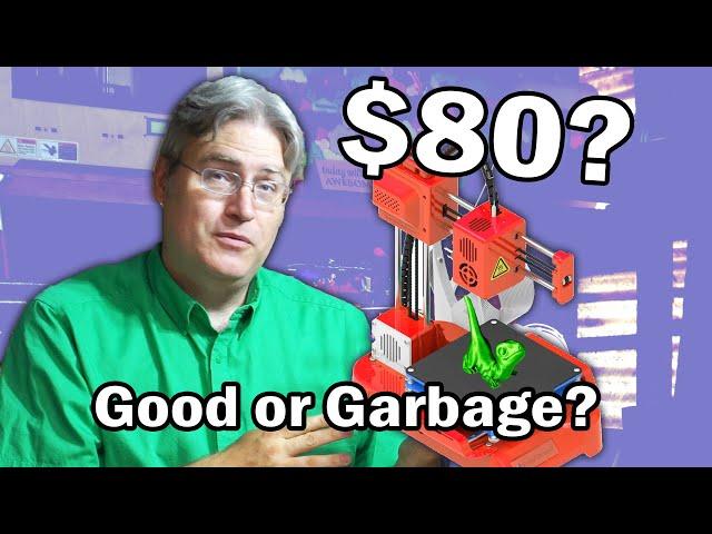 Can an $80 3D printer be any good? EasyThreed K7 Review