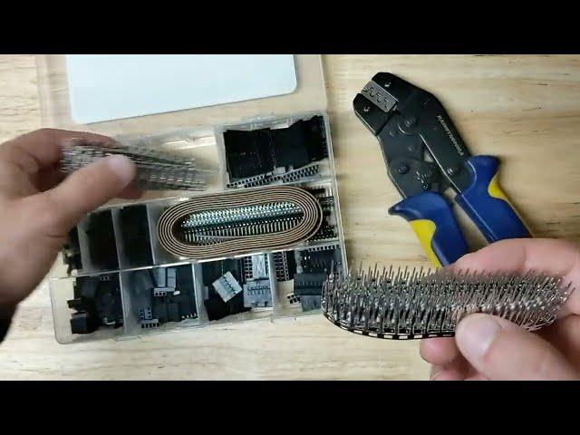 haisstronica AWG28 18 Crimping Tool Set Review, Very nice kit, takes some practice