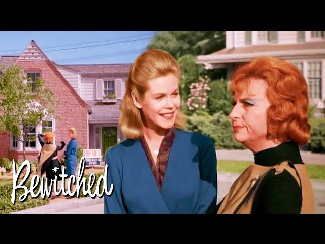 Endora and Samantha Visit New Properties | Bewitched