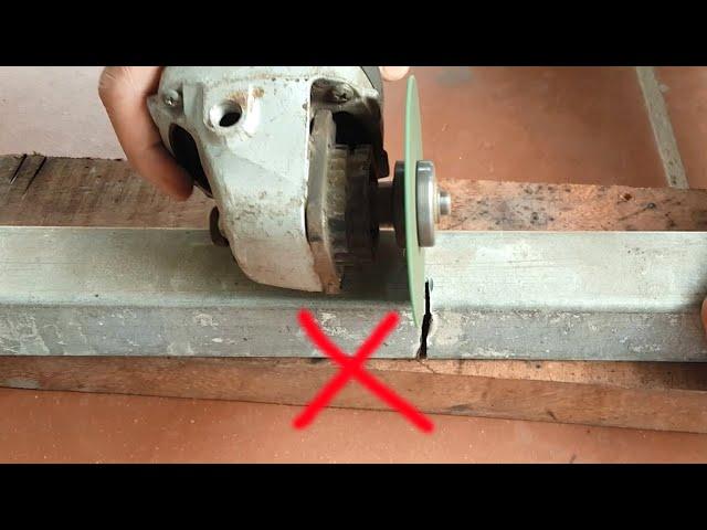 Not many know, 2 tricks to cut square pipes very precisely | Welding trick arc