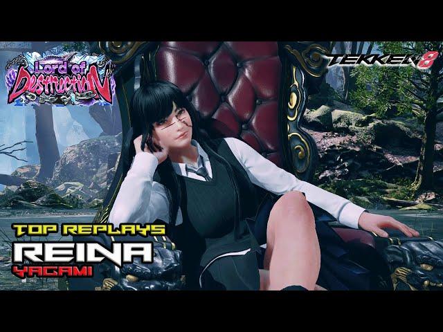 Tekken 8 | Best Reina (Yagami) Top Replays  | High Level Gameplay