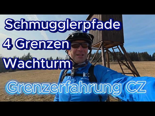 MTB Tour zum letzten Wachturm in Stahlbauweise/CZ/DDR/ Suche im Wald in Tschechien/ Null Problem !