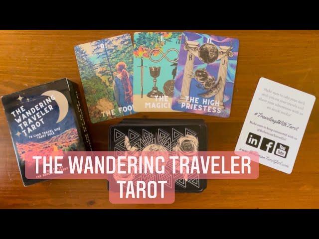 The Wandering Traveler Tarot | Full Flip Through