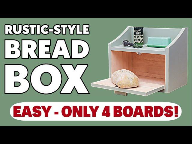 DIY Primitive-Style Bread Box: Organize Your Kitchen in Style