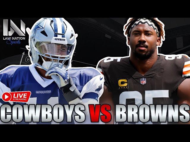 Cowboys vs. Browns: Live Reaction Post GAME | First Game Showdown