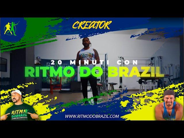 20 Minuti Workout - Afrostyle, Capoeira, Maculele | Ritmo do Brazil